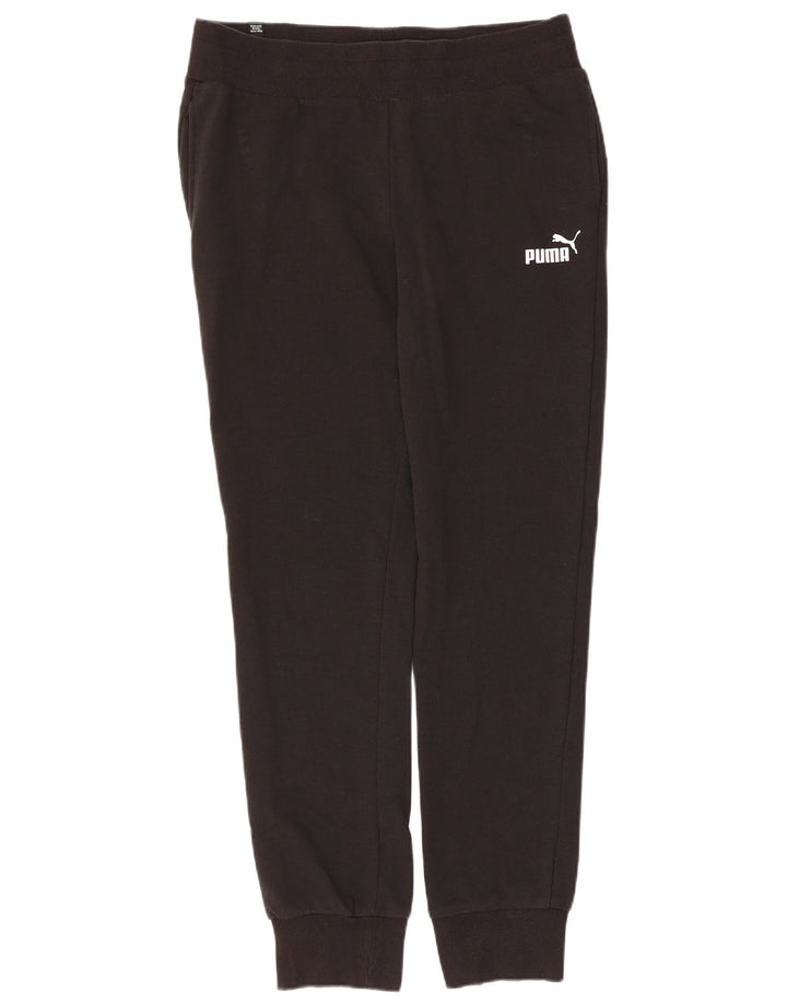 Puma Womens UK 12 Medium W34 L29 Black Polyester