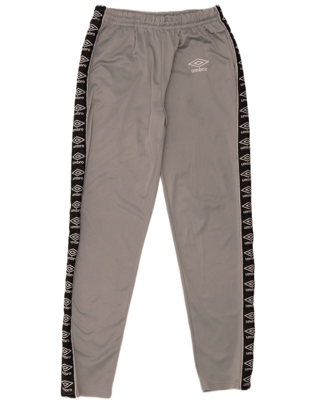 Umbro Mens Graphic Tracksuit Trousers Large  Grey Colourblock Polyester
