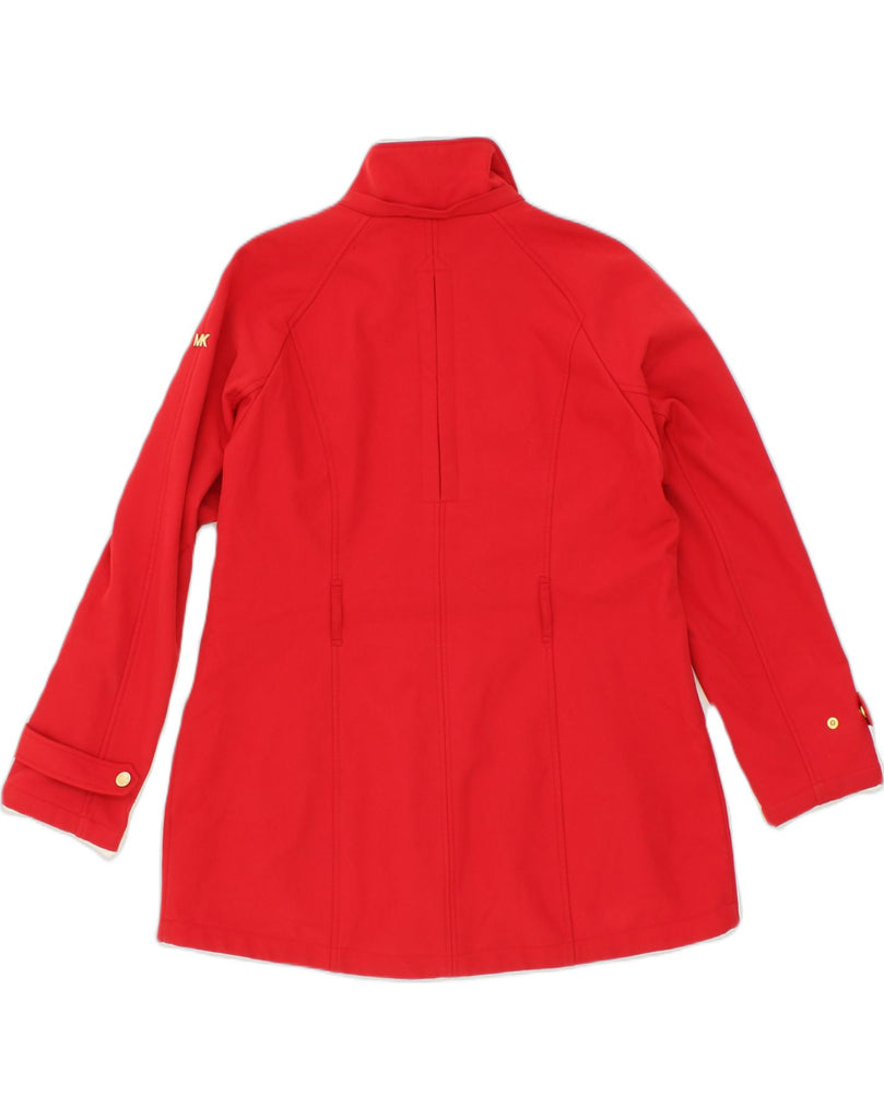 MICHAEL KORS Womens Windbreaker Jacket UK 16 Large Red Polyester | Vintage Michael Kors | Thrift | Second-Hand Michael Kors | Used Clothing | Messina Hembry 