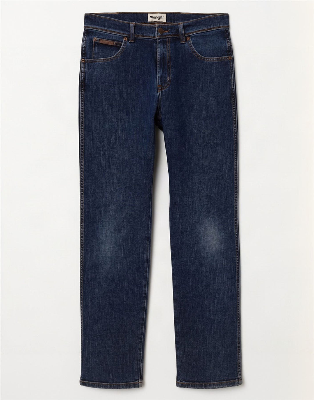 Wrangler Mens Texas Slim Jeans W32 L32 Blue Cotton