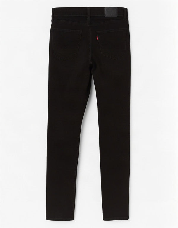 Levi's Womens Slim Jeans W28 L30 Black Cotton