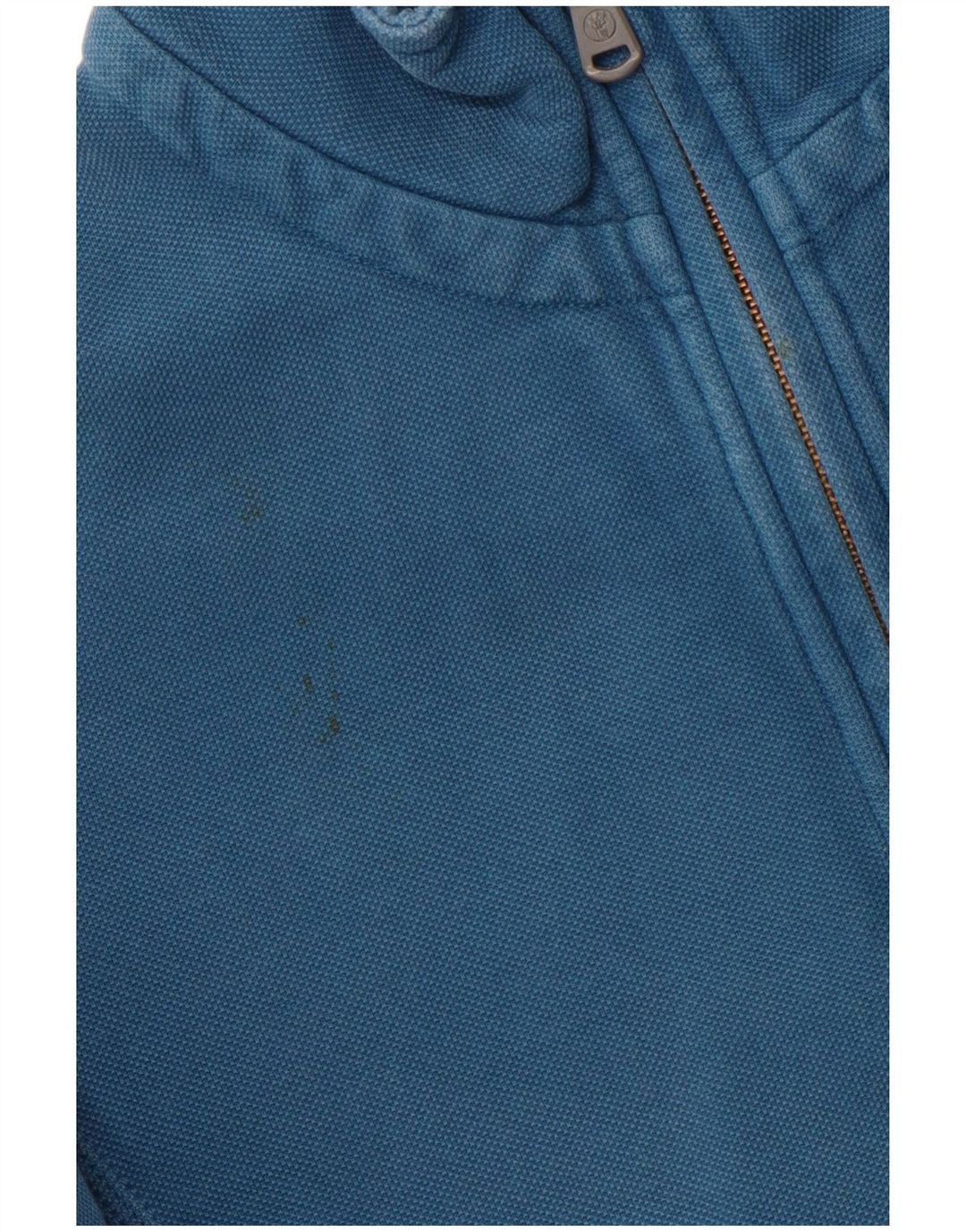 FAT FACE Mens Zip Neck Sweatshirt Jumper Medium Blue Cotton