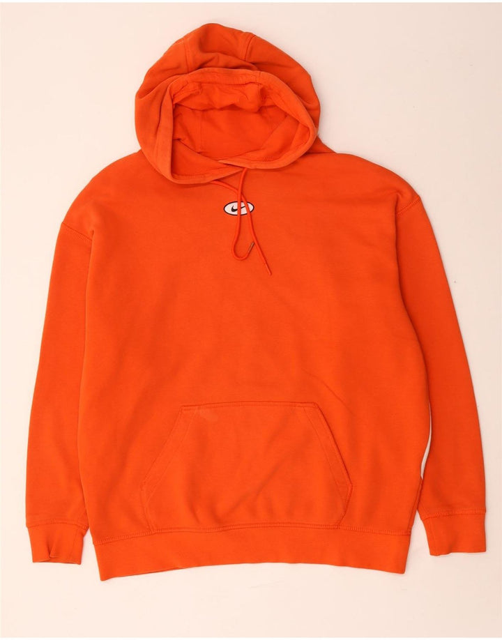 Nike Mens Graphic Hoodie Jumper Small Red Cotton