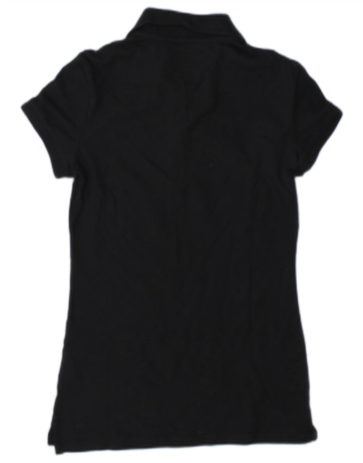 Nike Womens Polo Shirt UK 8/10 Small Black