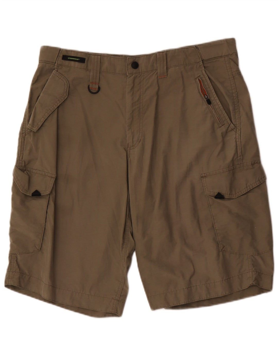 Marks & Spencer Mens Cargo Shorts W34 Large Khaki Cotton