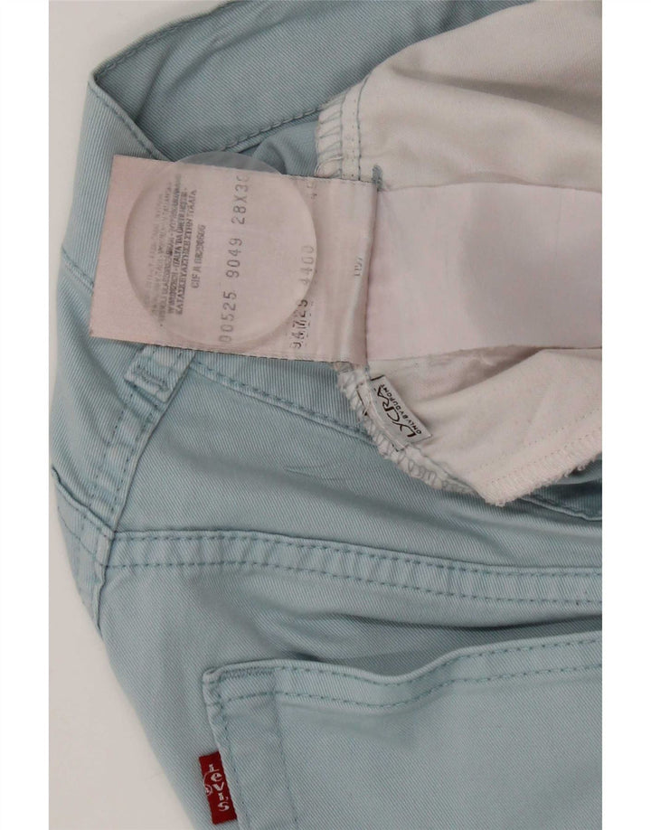 Levi's Womens Bootcut Casual Trousers W28 L30 Blue Cotton