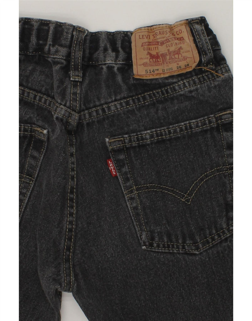 LEVI'S Boys 514 Straight Jeans 11-12 Years W26 L28  Grey Cotton | Vintage Levi's | Thrift | Second-Hand Levi's | Used Clothing | Messina Hembry 