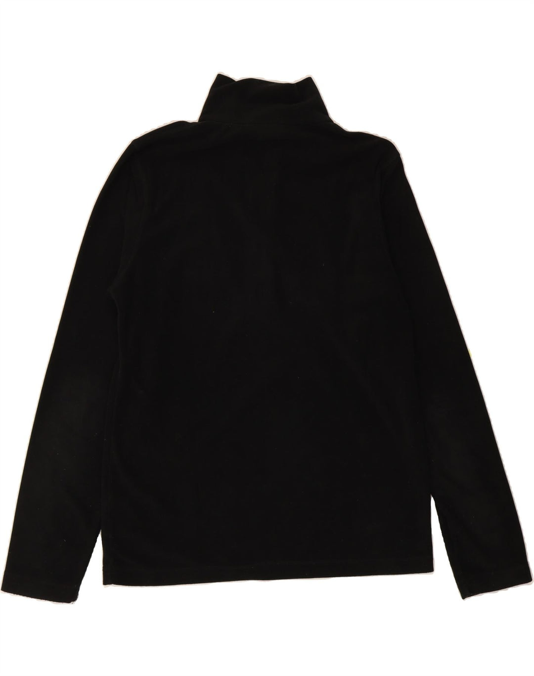 ELLESSE Mens Zip Neck Top Long Sleeve Medium Black Polyester Vintage Ellesse and Second-Hand Ellesse from Messina Hembry 