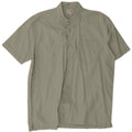 Levi's Mens Short Sleeve Shirt Large Green Cotton