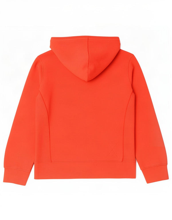 Champion Womens Heritage Classics Zip Hoodie Sweater UK 14 Medium Red