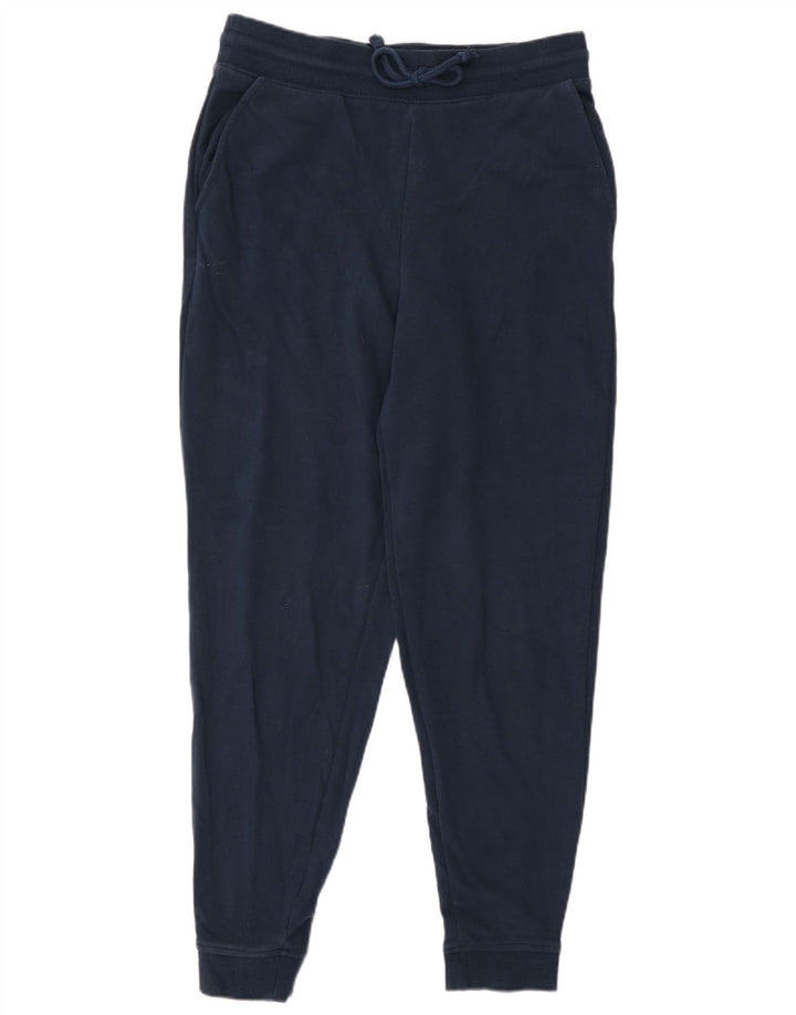 Marks & Spencer Womens Tracksuit Trousers Joggers UK 12 Medium Navy Blue