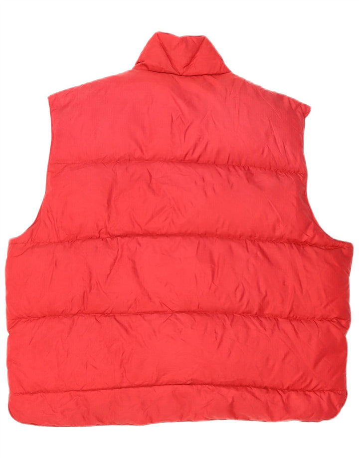 Murphy & Nye Mens Padded Gilet UK 40 Large Red Polyamide