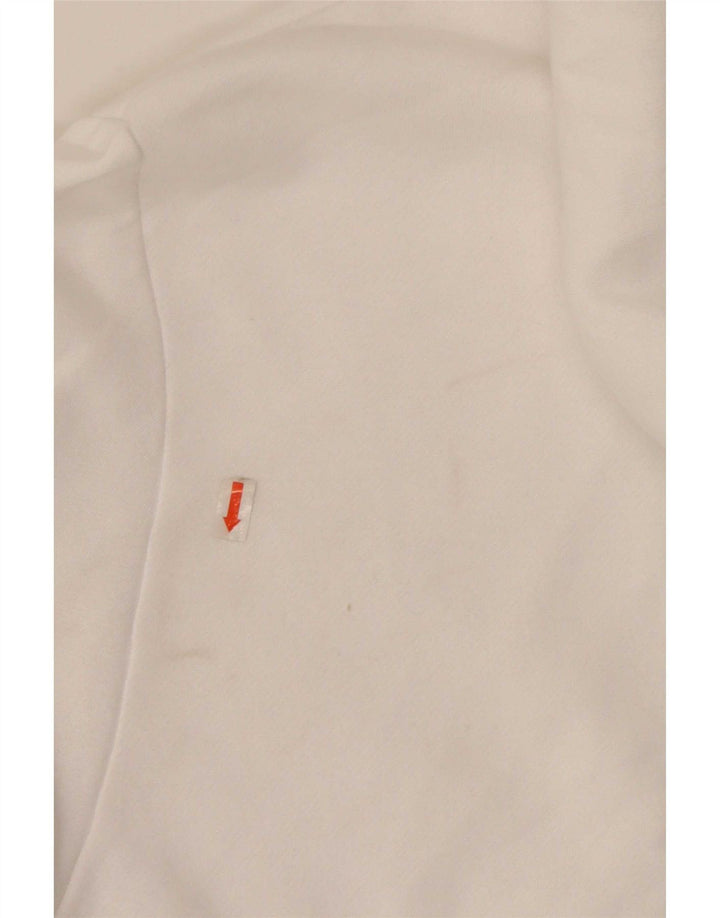 Adidas Mens Hoodie Jumper 2XL White Cotton