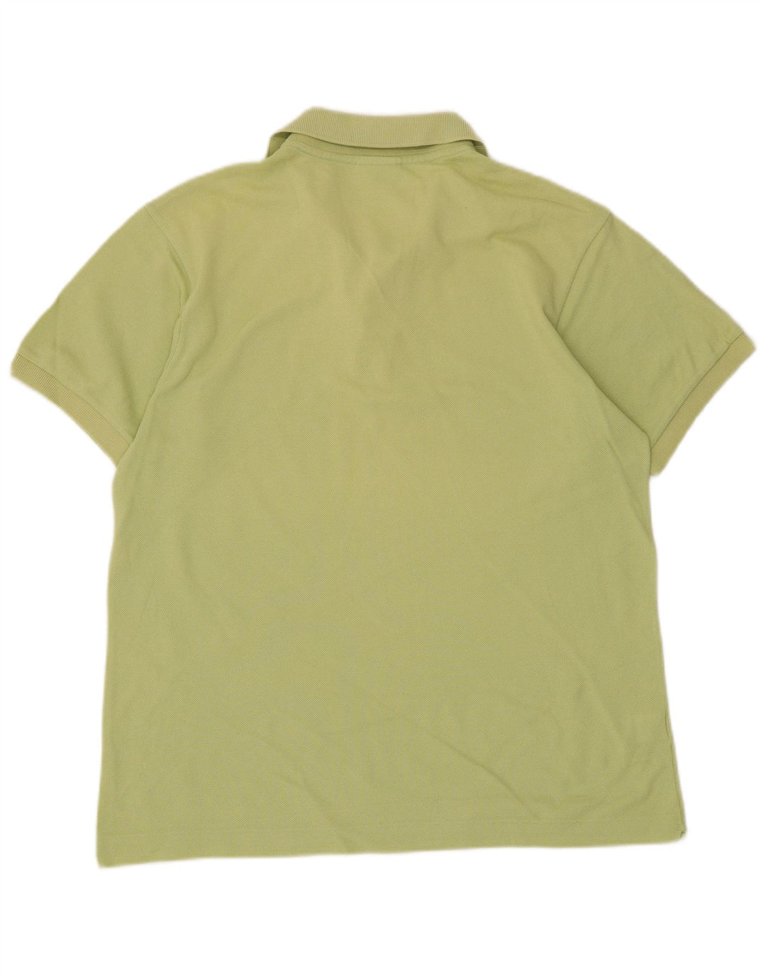 Lacoste Mens Polo Shirt Size 4 Medium Green Cotton