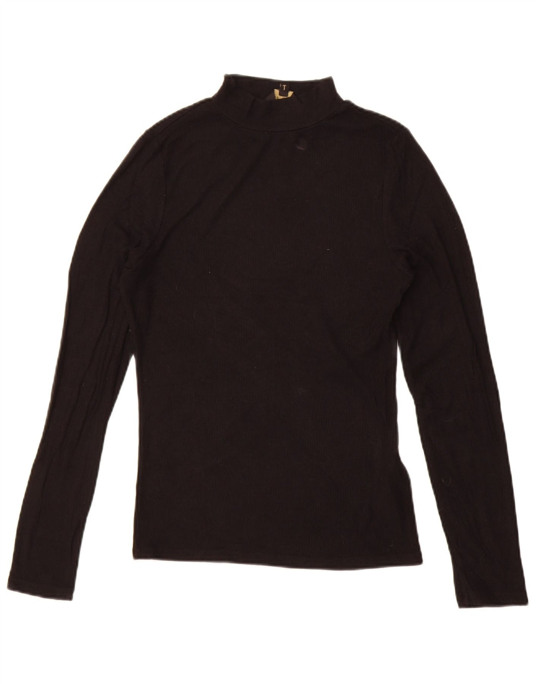 Ted Baker Womens Top Long Sleeve Size 2 Small Black Viscose