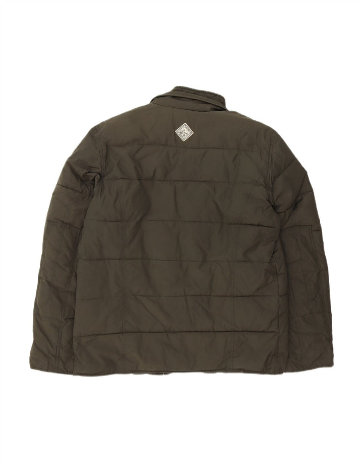 TUCANO URBANO Mens Padded Jacket UK 42 XL Khaki Polyamide