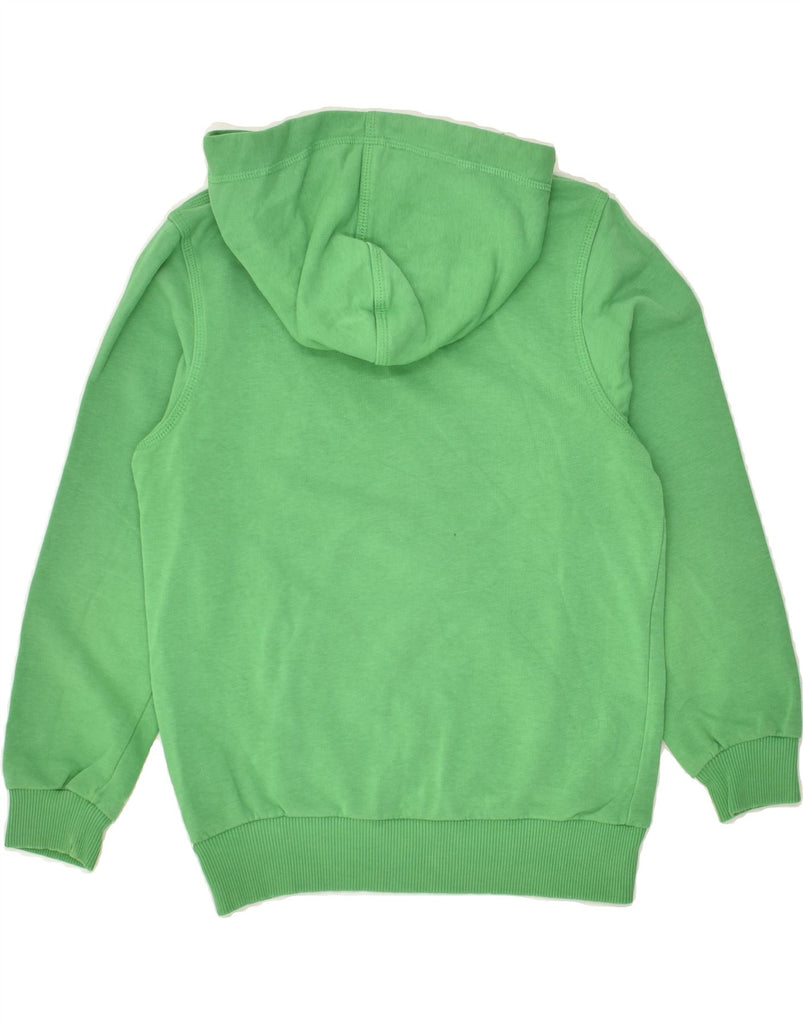 PUMA Boys Hoodie Jumper 9-10 Years Medium Green | Vintage Puma | Thrift | Second-Hand Puma | Used Clothing | Messina Hembry 