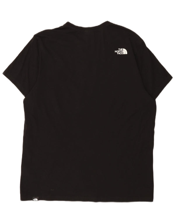 The North Face Mens Graphic T-Shirt Top XL Black Cotton