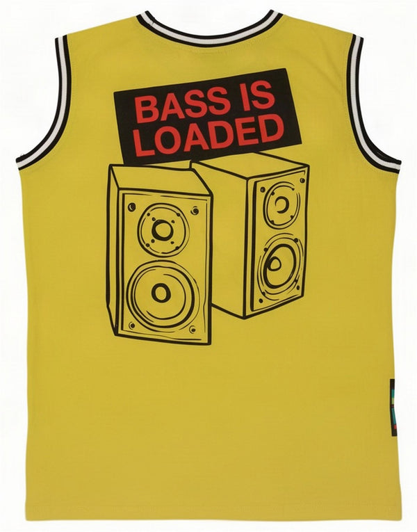 The Simpsons Boys Graphic Vest Top 13-14 Years Yellow Colourblock Cotton