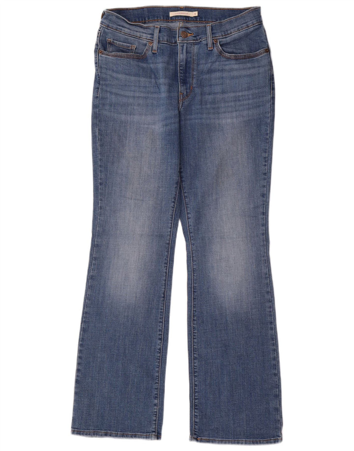 LEVI'S Womens Classic Bootcut Jeans W29 L32 Blue Cotton