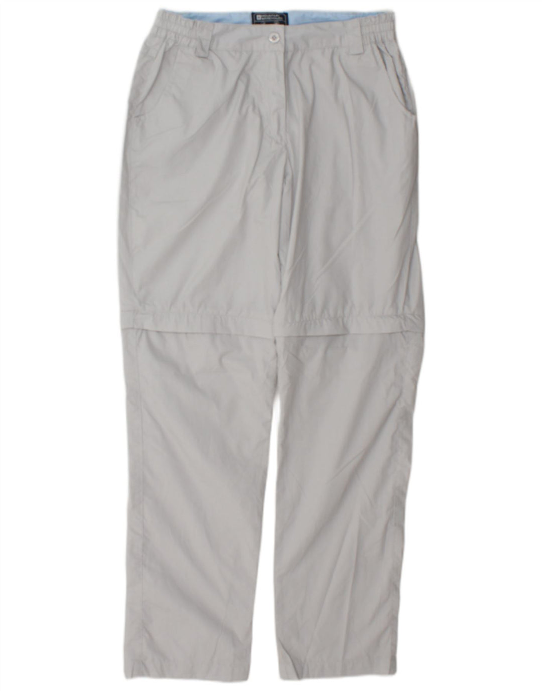 Mountain Warehouse Womens Chino Trousers UK 8 Small W27 L30 Grey Polyester