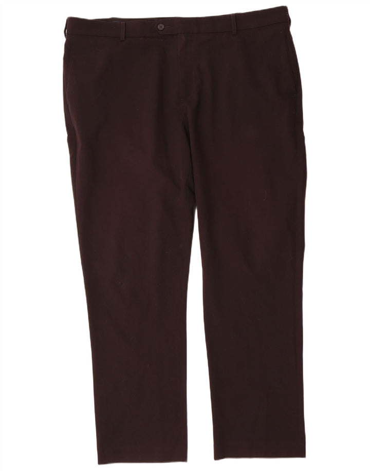Farah Mens Classic Fit Chino Trousers W42 L31 Black Polyester