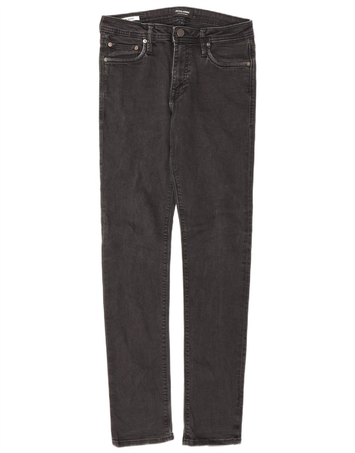 Jack & Jones Mens GLENN Slim Jeans W28 L32 Black