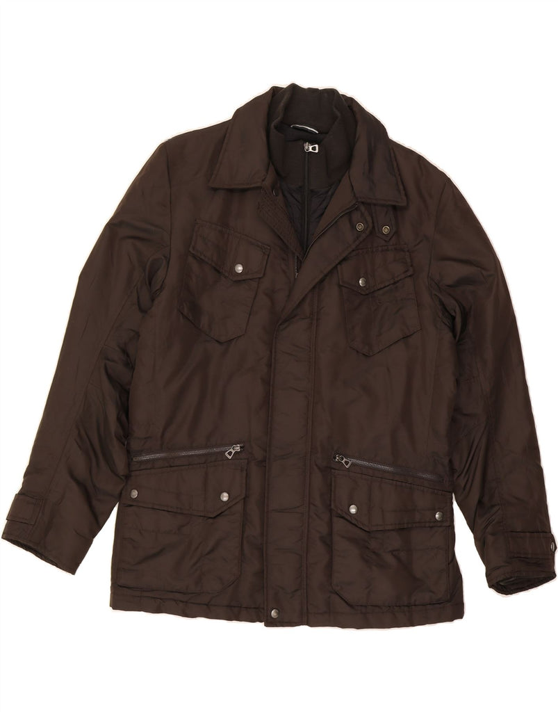 GEOX Mens Padded Jacket UK 42 XL Brown Polyamide Vintage Geox and Second-Hand Geox from Messina Hembry 