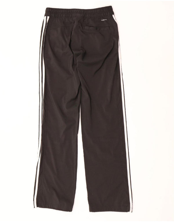 Adidas Womens Climalite Straight Trousers UK 8 Small W27 L33 Black