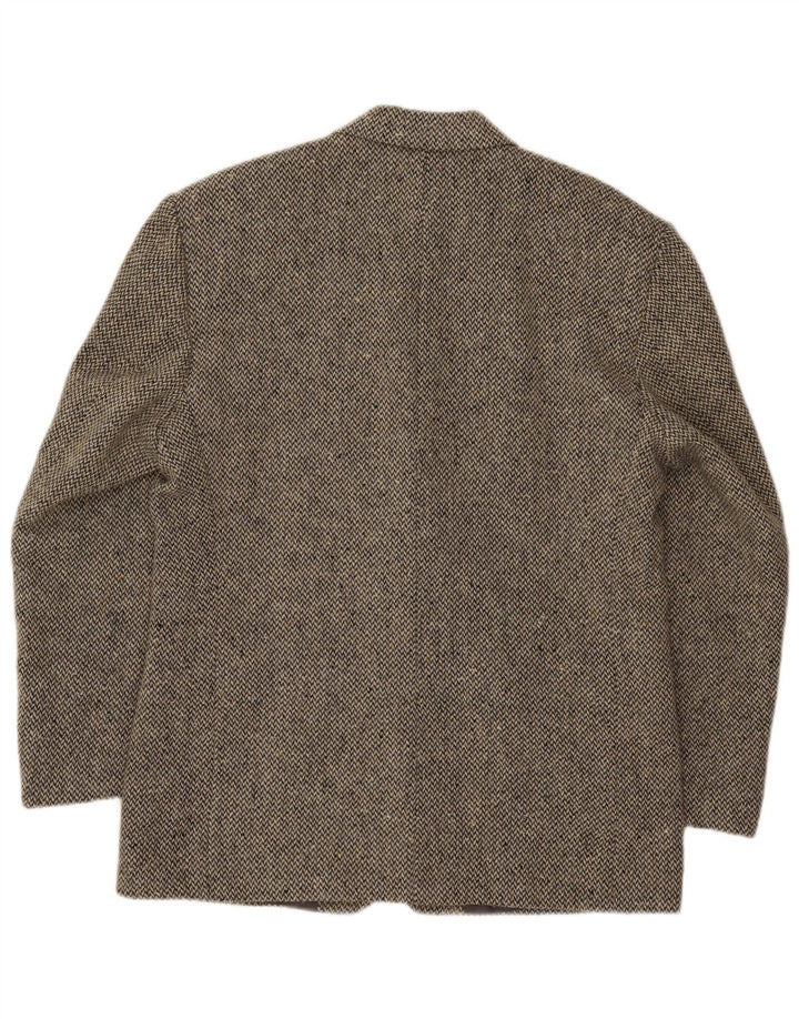 Oakwood Mens 3 Button Blazer Jacket UK 40 Large Grey Wool