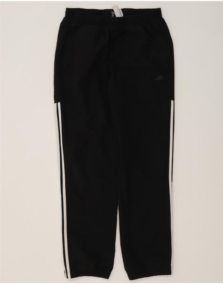 ADIDAS Mens Tracksuit Trousers Joggers Medium  Black Polyester