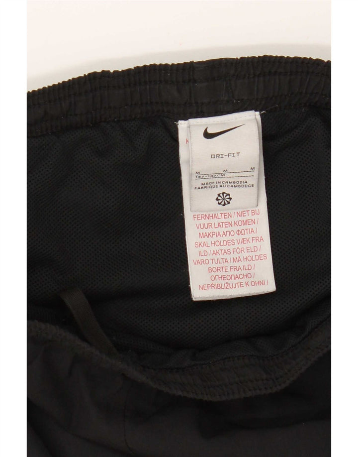 Nike Boys Dri Fit Tracksuit Trousers Joggers 10-11 Years Medium Black