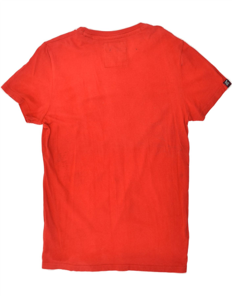 SUPERDRY Mens Graphic T-Shirt Top Medium Red Cotton | Vintage Superdry | Thrift | Second-Hand Superdry | Used Clothing | Messina Hembry 