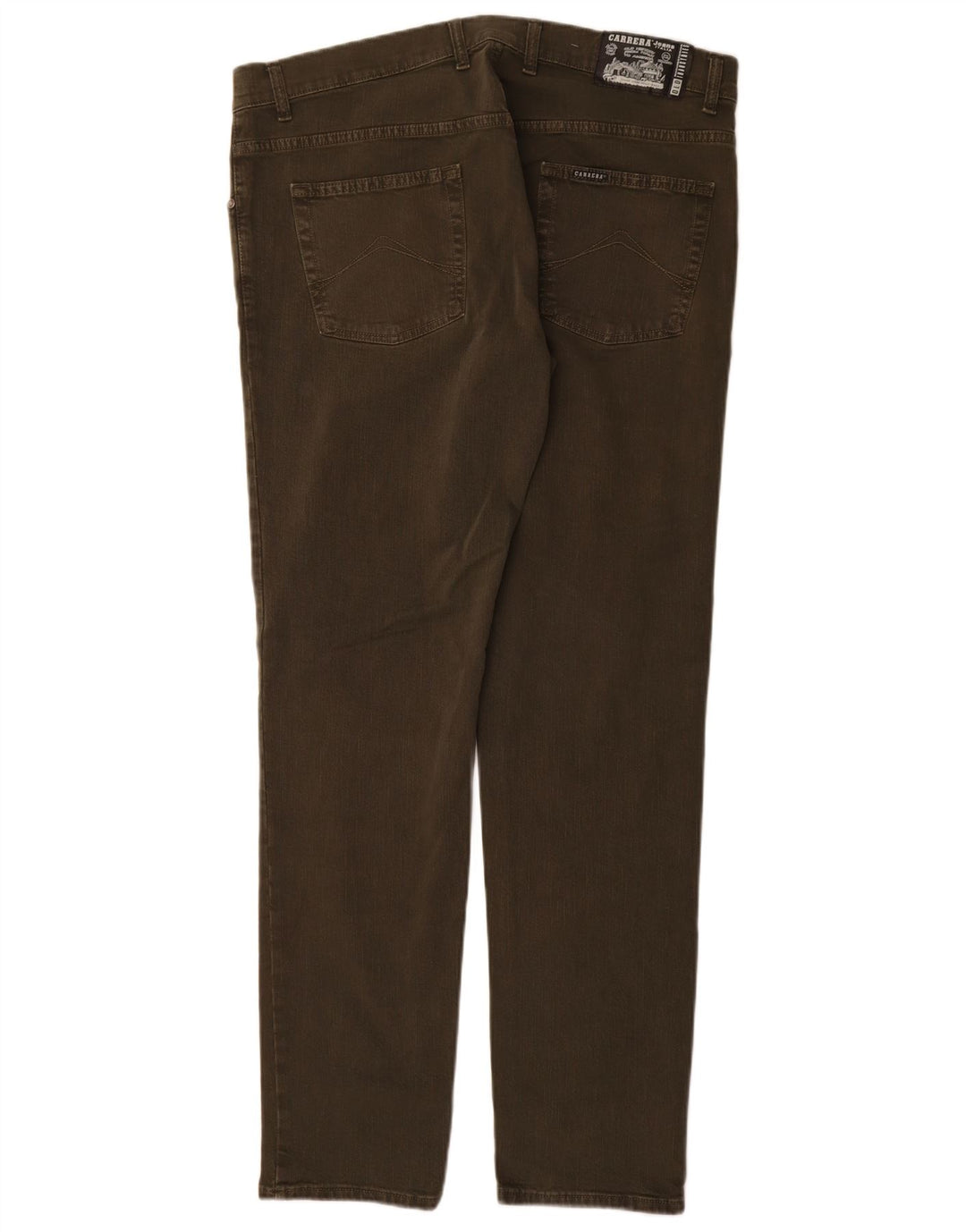 Carrera Mens 717 Slim Jeans W38 L34 Khaki Cotton