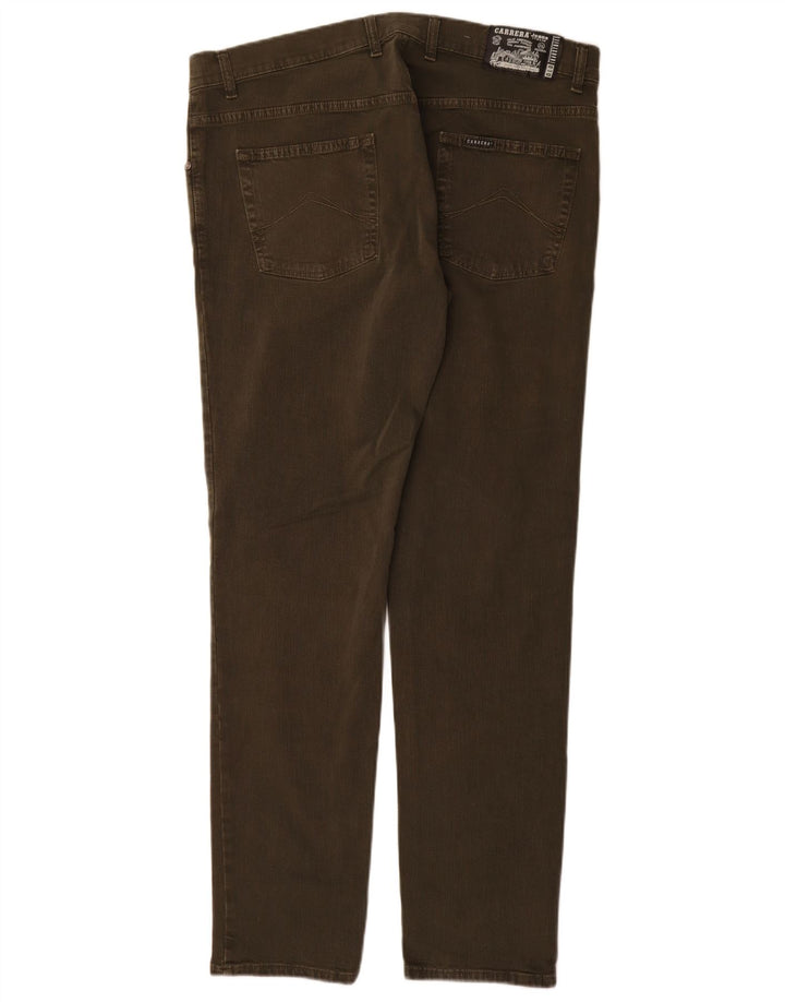 Carrera Mens 717 Slim Jeans W38 L34 Khaki Cotton