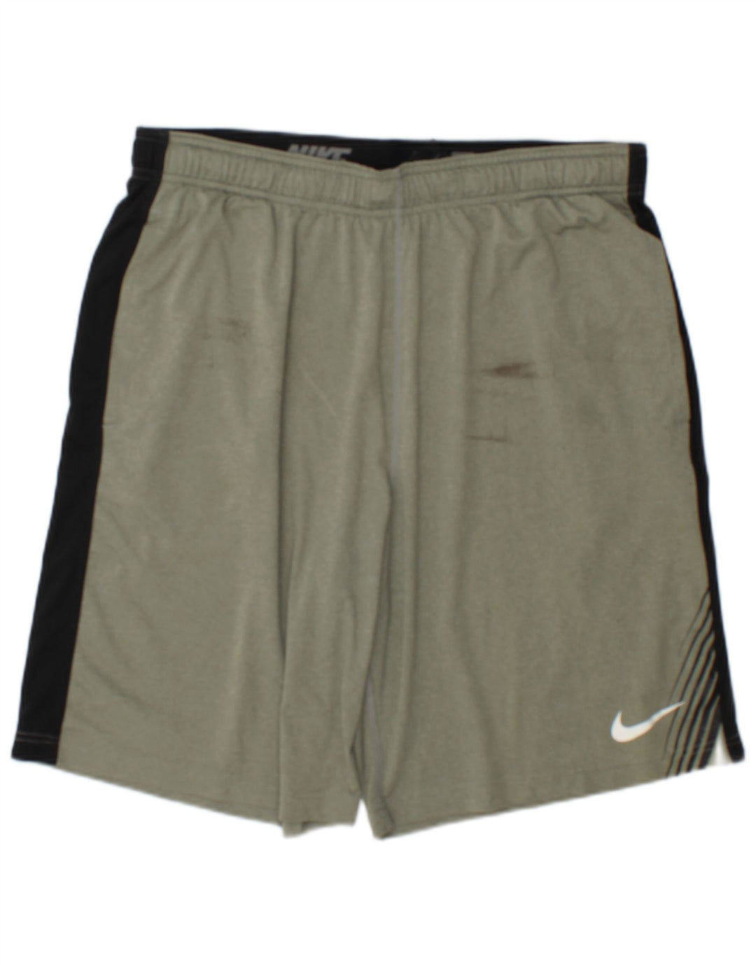 Nike Mens Sport Shorts Large  Green Colourblock Polyester