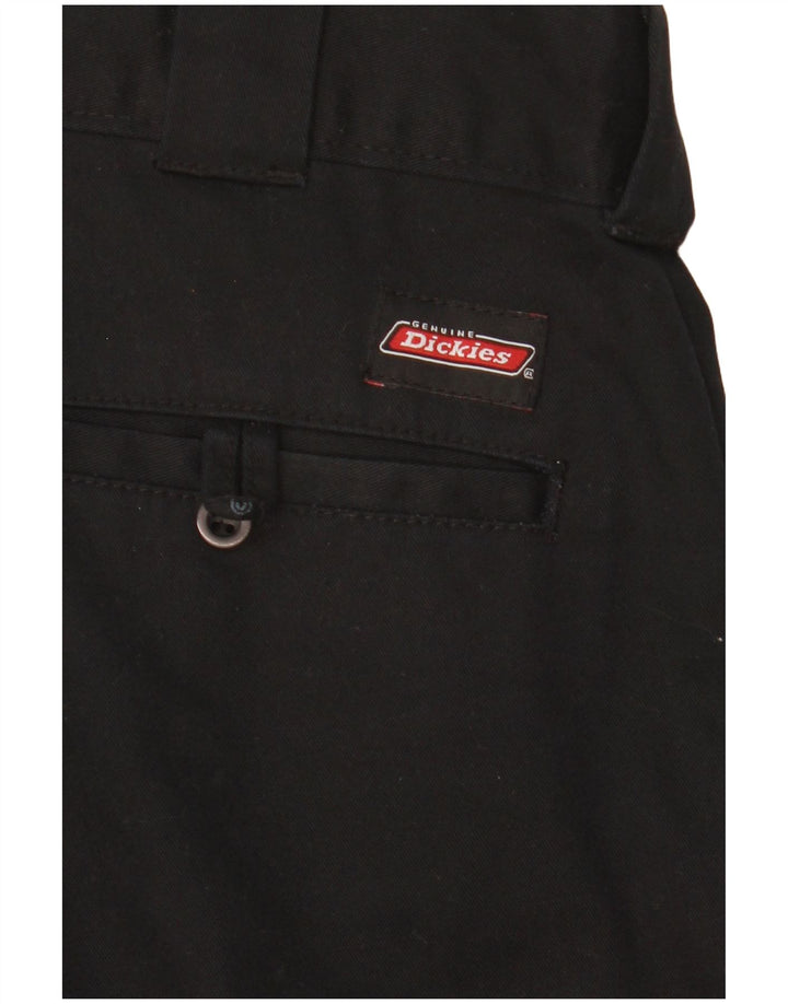 Dickies Mens Straight Chino Trousers W31 L30 Black