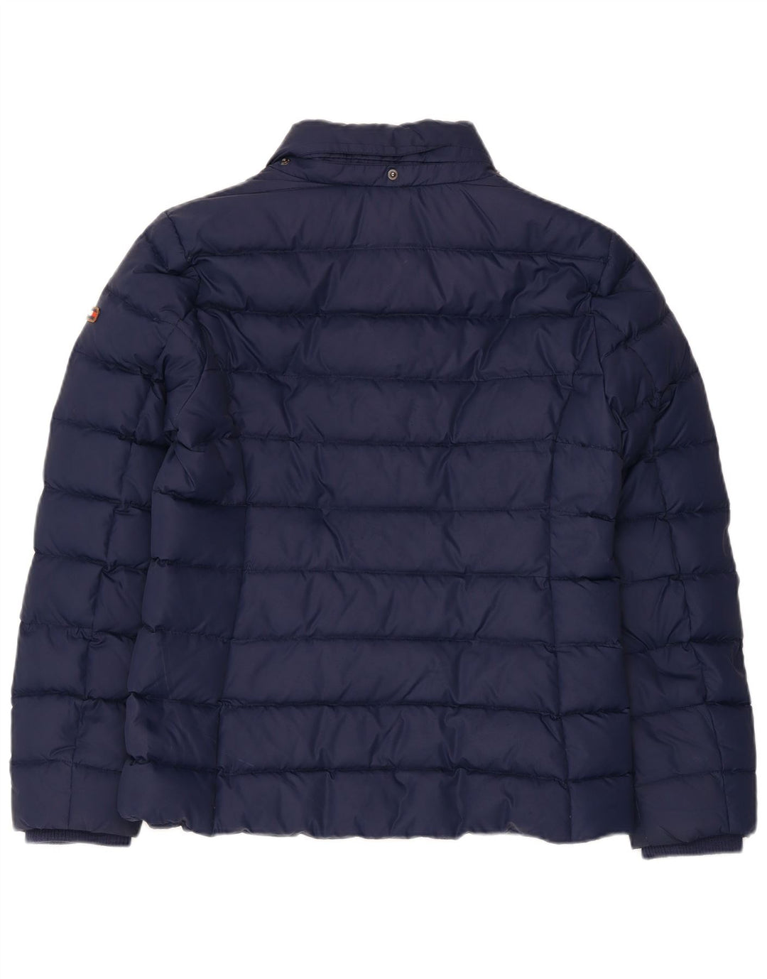 Tommy Hilfiger Womens Padded Jacket UK 16 Large Navy Blue Polyester