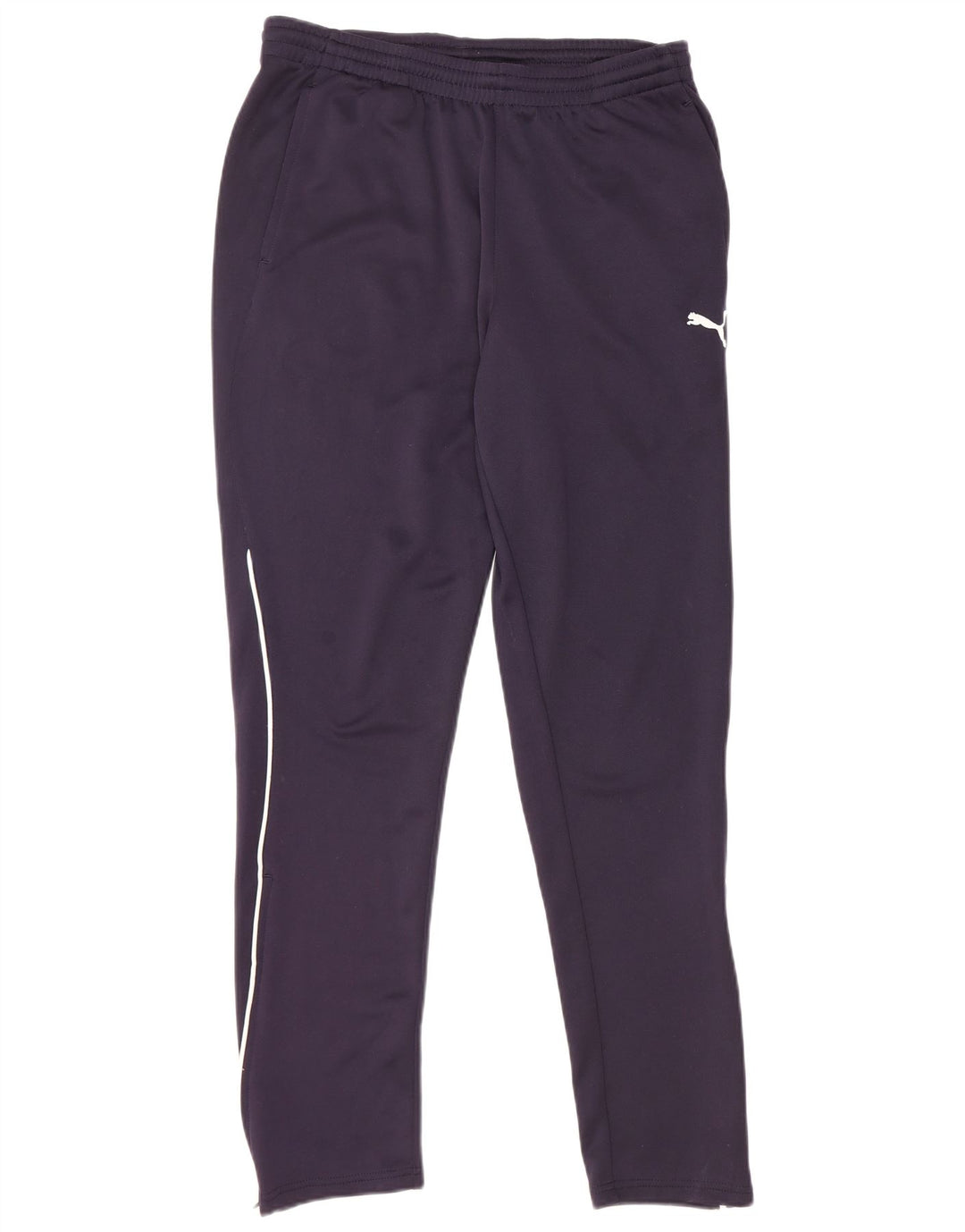 Puma Mens Tracksuit Trousers Medium Navy Blue Polyester