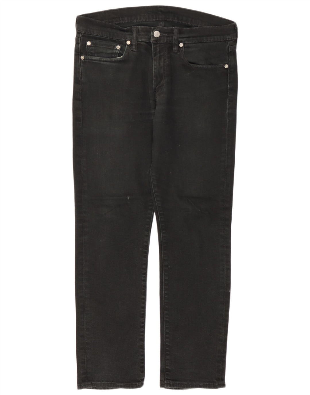 Levi's Mens 511 Slim Jeans W32 L30 Black Cotton