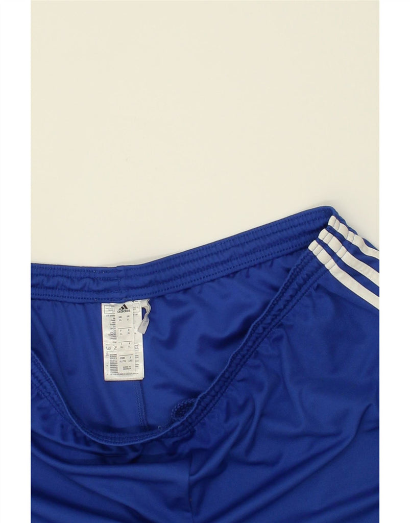 ADIDAS Mens Climalite Sport Shorts  XL Blue Polyester | Vintage Adidas | Thrift | Second-Hand Adidas | Used Clothing | Messina Hembry 