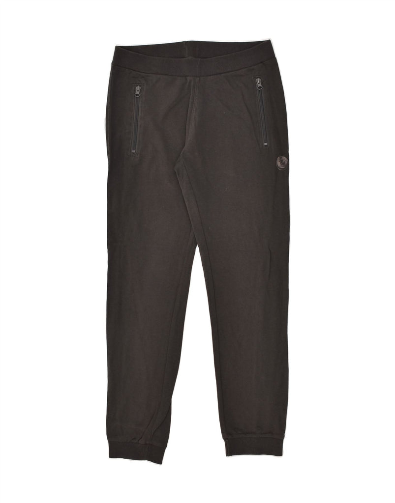 DIADORA Womens Tracksuit Trousers Joggers UK 10 Small Black Vintage Diadora and Second-Hand Diadora from Messina Hembry 