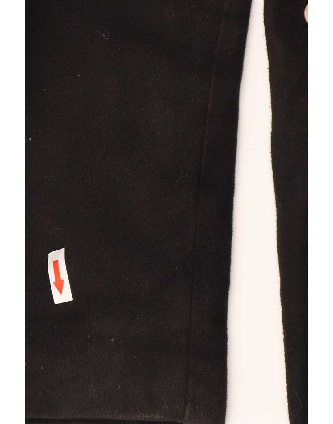 Marks & Spencer Mens Standard Overcoat UK 36 Small Black Polyester