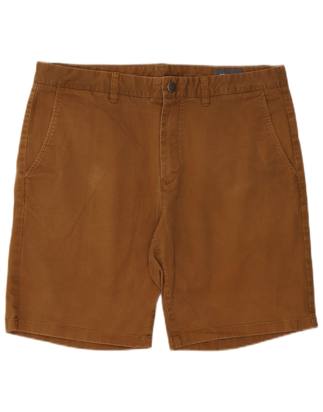 BONOBOS Mens Chino Shorts W36 Large Beige Cotton