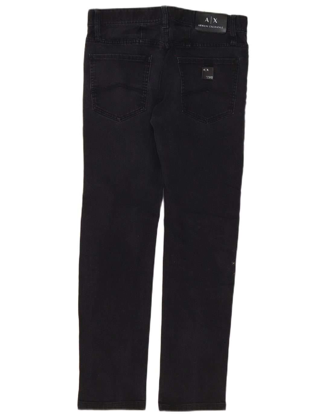 Armani Exchange Womens Slim Jeans W31 L29 Black Cotton