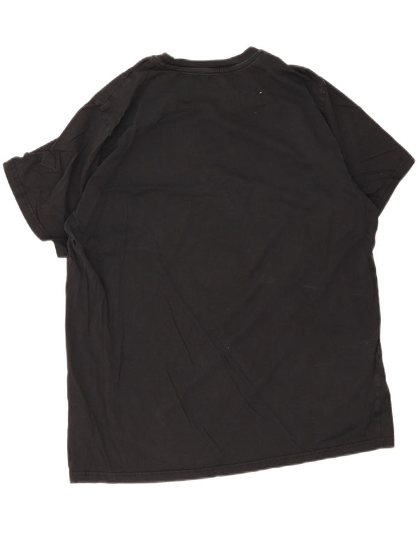 New Balance Mens Graphic T-Shirt Top 2XL Black Cotton