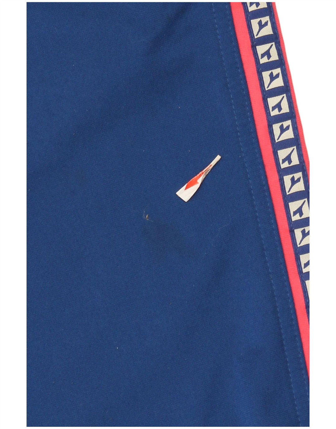 Diadora Mens Graphic Tracksuit Trousers UK 42 Large Blue Polyester