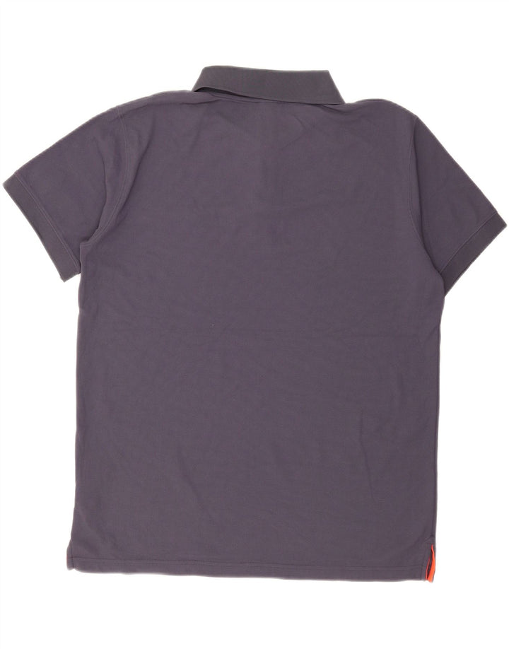 Helly Hansen Mens Polo Shirt 2XL Purple Polyamide