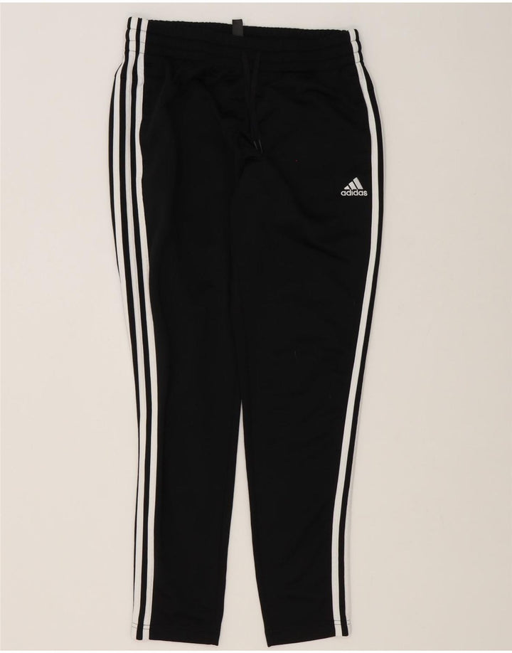 Adidas Womens Tracksuit Trousers UK 12/14 Medium Black Polyester