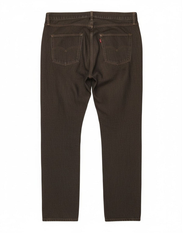 Levi's Mens 504 Straight Jeans W36 L34 Grey